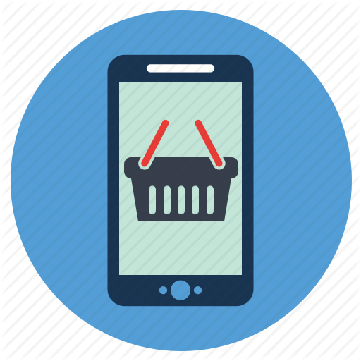 App, Ecommerce, Mobile Icon