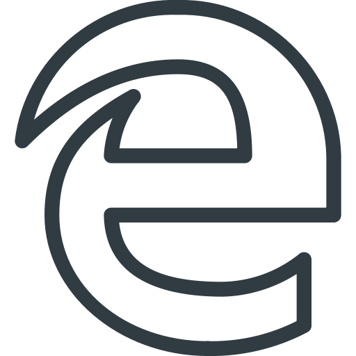 Edge, Browser, Microsoft, Explorer Icon