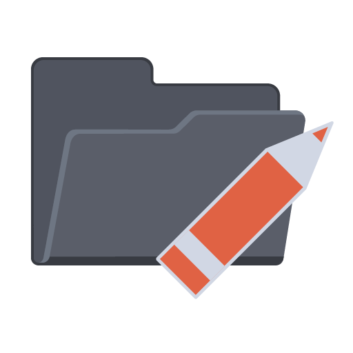 Edit Folder Icon Flat Folder Iconset Pelfusion