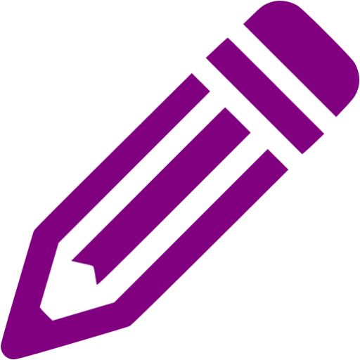 Purple Edit Icon
