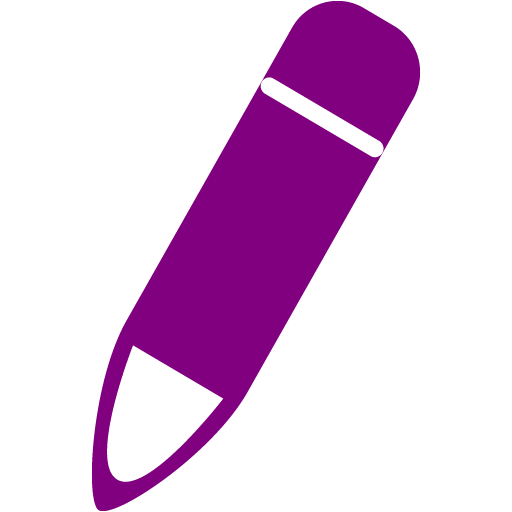 Purple Edit Icon