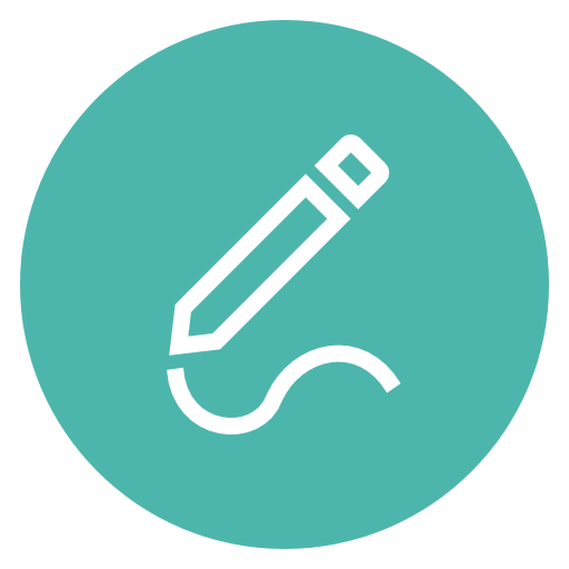 Circle, Edit, Line Icon Free Of Circle Content Icons