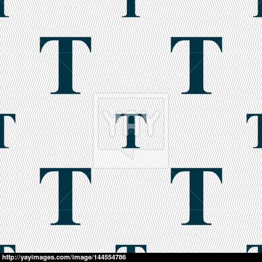 Text Edit Icon Sign Seamless Abstract Background With Geometric