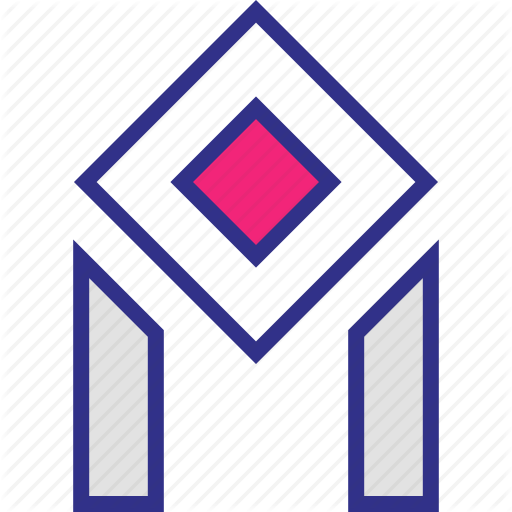 Edm, Futuristic, Lines, Shape Icon