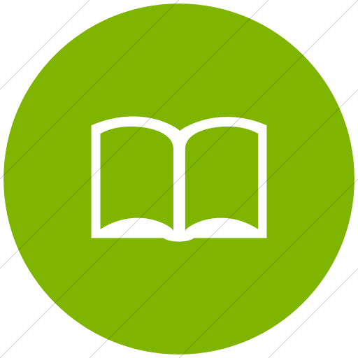 Flat Circle White On Green Ocha Humanitarians Cluster