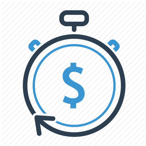 Efficiency, Income, Profit, Time Icon