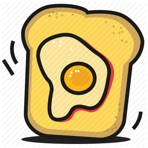 Bread, Breakfast, Egg, Fastfood, Food, Sandwich, Toast Icon