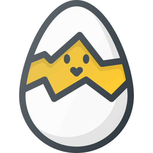 Break, Broken, Chicken, Egg Icon