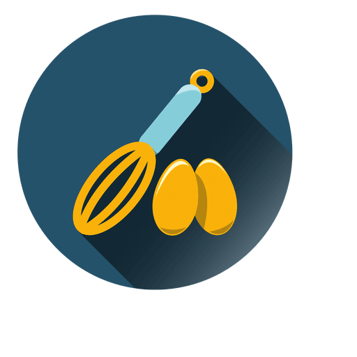 Egg Beater Round Icon