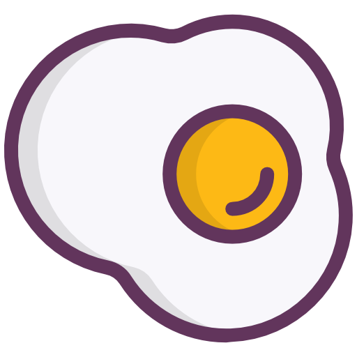 Fried Egg, Cooking, Kitchen, Food Icon Free Of Kitchen Bold Line