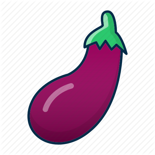 Aubergine, Brinjal, Diet, Eggplant, Vegetable Icon