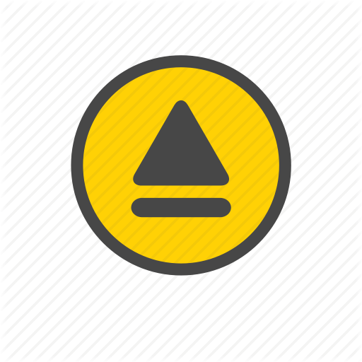 Eject, Eject Button, Remove Icon