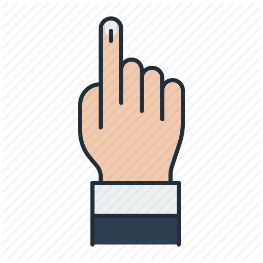 Election, Finger, Sign, Vote, Voting Icon