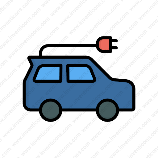 Download Electric Car Icon Inventicons