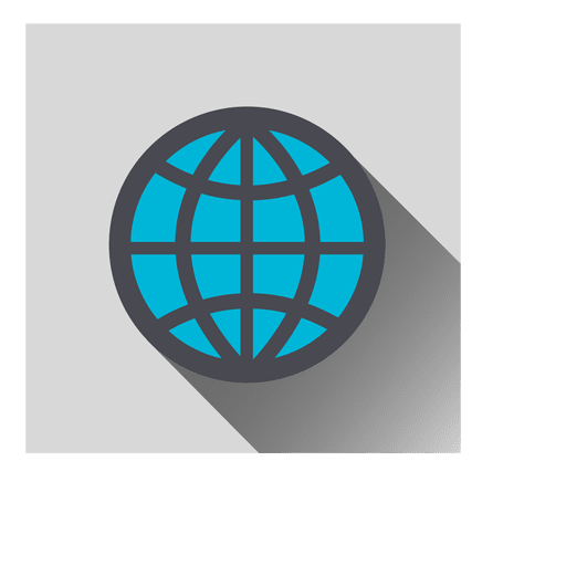 Grid Earth Square Icon