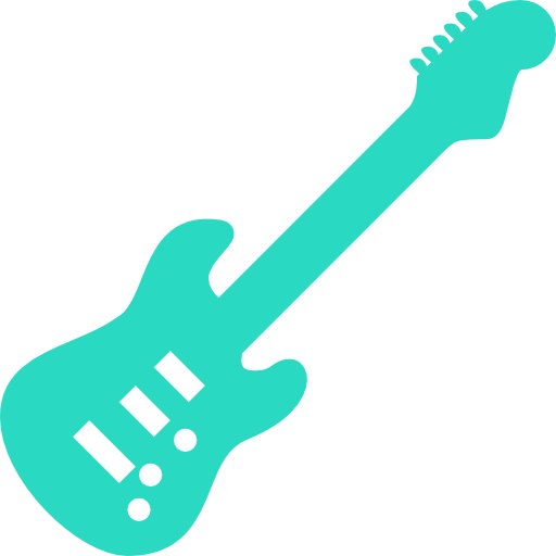 Electric, Guitar, Musical, Instrument Icon Free Of Musical