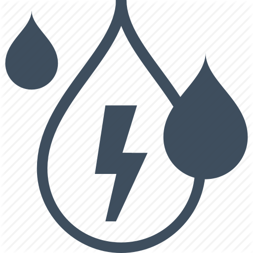 Drop, Ecology, Electricity, Energy, Nature, Power, Water Icon