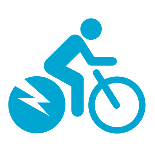 Cropped E Bike Icon Corvallis Electric Bicycles