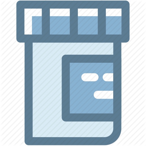 Drugs, Medical, Medicine Bottle, Medicine Jar, Pills, Syrup Icon