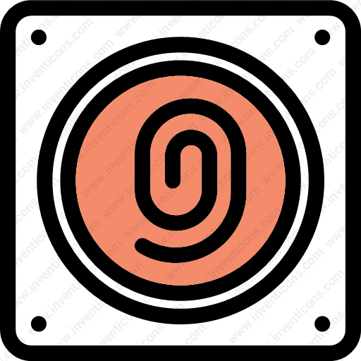 Download Fingerprint,touch,technology,electronics Icon Inventicons
