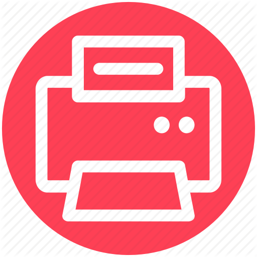 Electronics, Fax, Fax Machine, Paper, Printer Icon