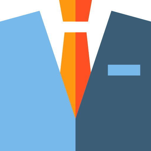 Suit, Tie, Clothes, Fashion, Elegant Icon