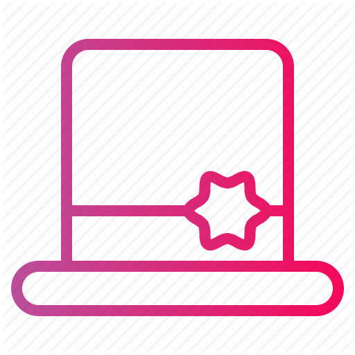 Elegant, Hat, Top Icon