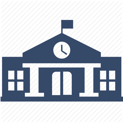 Education, Elementary, High, Middle, Primary, School, University Icon