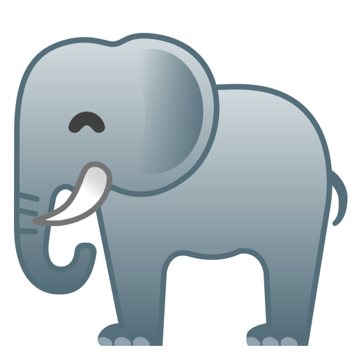 Elephant Icon Noto Emoji Animals Nature Iconset Google