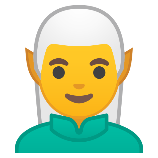 Man Elf Icon Noto Emoji People Stories Iconset Google