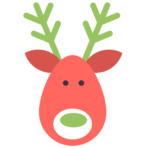 Reindeer, Deer, Christmas Icon Free Of Flat Christmas Icons