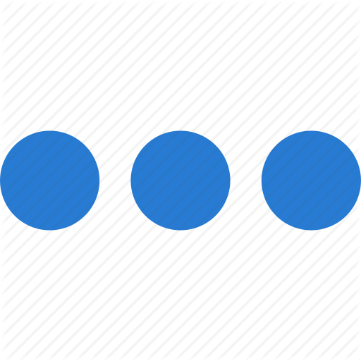 Continue, Ellipsis, Menu, More, Options Icon