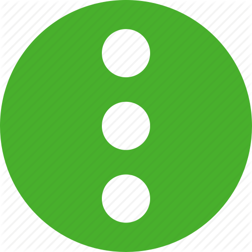Ellipsis, List, Menu, More Icon