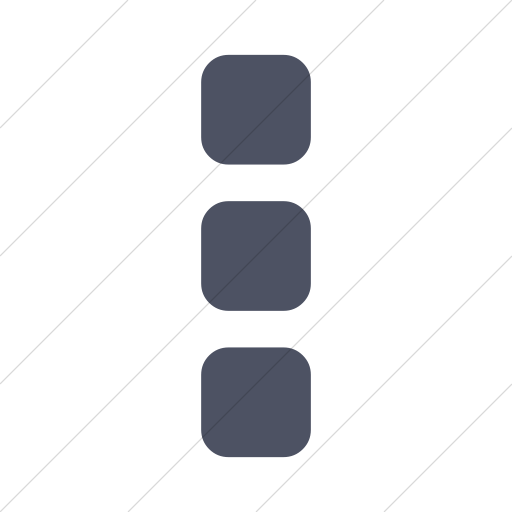 Simple Blue Gray Bootstrap Font Awesome Ellipsis V Icon
