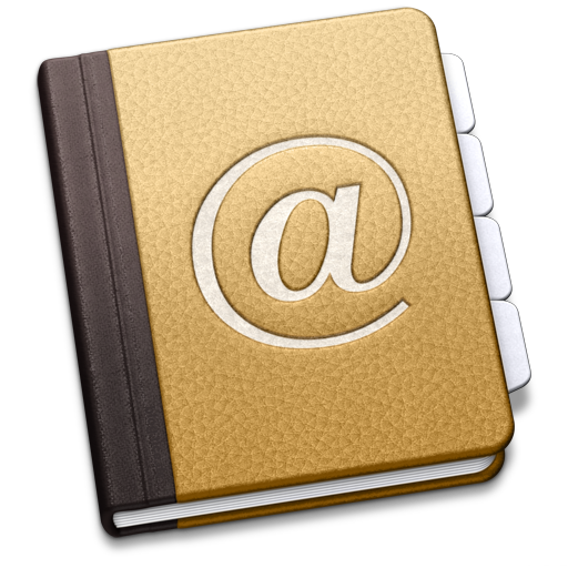 Apple Address Book Application Icon