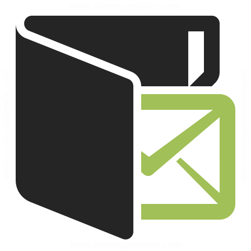 Folder Mail Icon Iconexperience