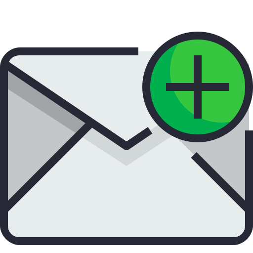Email, Add, New, Insert, Envelope Icon Free Of Email Icons