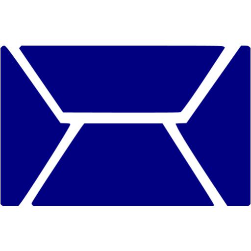 Email Icons Dark Blue