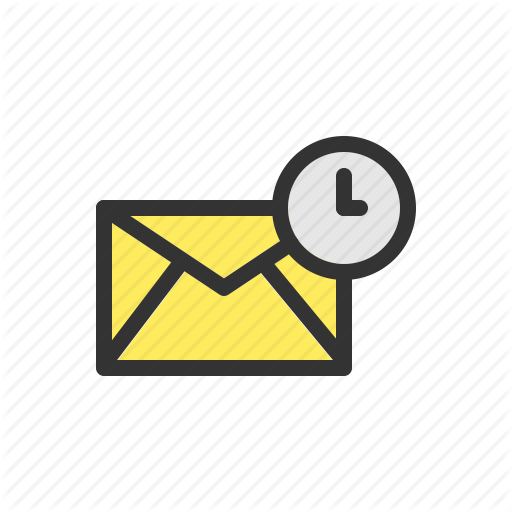 Colorful Email Line Icons'