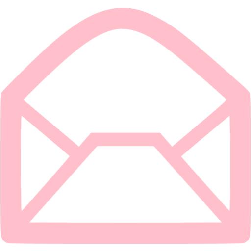 Pink Email Icon