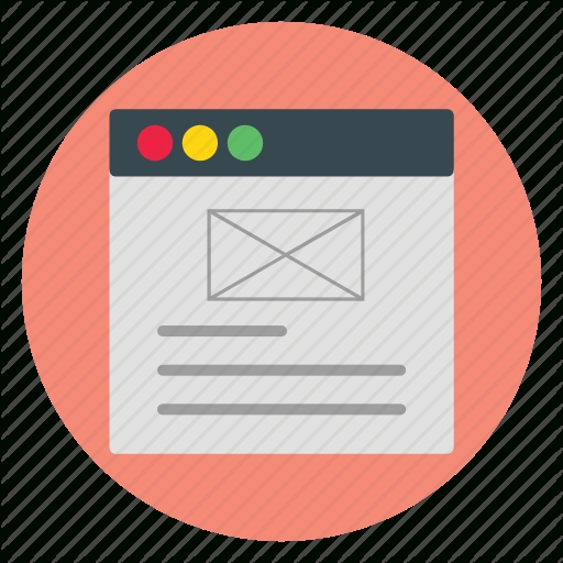 Email Template Icon Template And Paper World
