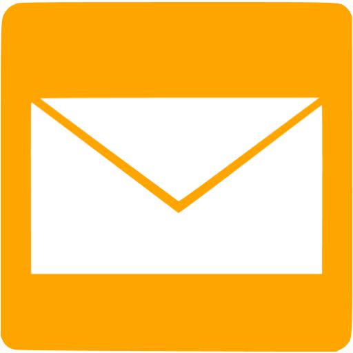 Orange Email Icon