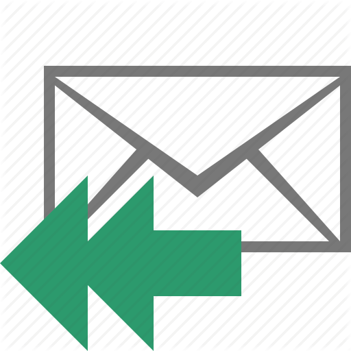 Email, Envelope, Letter, Mail, Message, Previous, Reply Icon