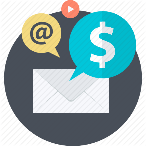 Advertising, Email, Internet, Marketing, Round, Social Media Icon