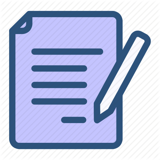 Contact, Note, Word, Writing Icon