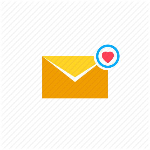 Email, Letter, Love, Mail, Notification Icon