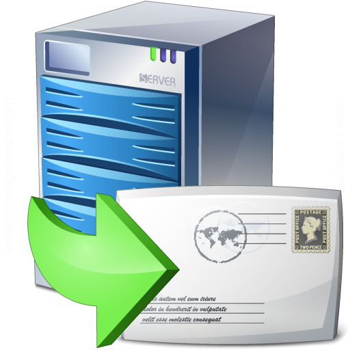 Iconexperience V Collection Server Mail Download Icon
