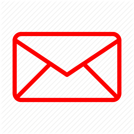 Email Icons Red