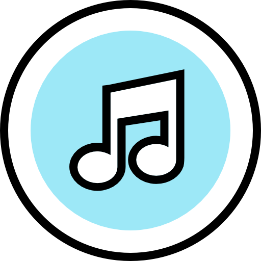 Music And Multimedia, Music Player, Musical Note, Quaver Icon