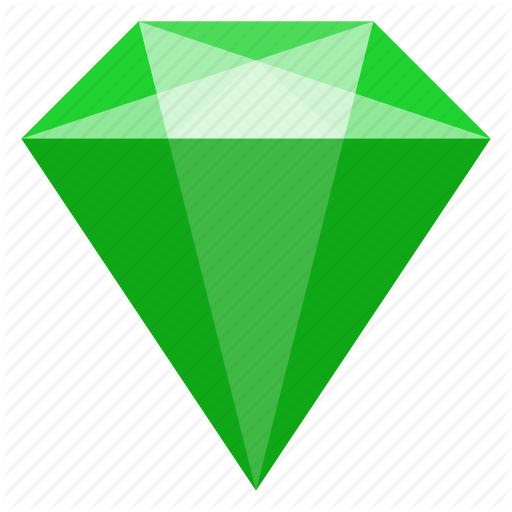 Brilliant, Emerald, Jewelry, Mineral Icon